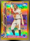Ronald Acuna Jr./50 2025 Topps Holiday Chrome Gold Refractor CHECK PICS
