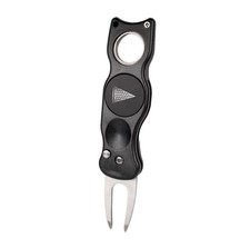 Divot Repair Tool - 6-in-1 Switchblade Golf Tool with Fidget Spinner for , Er...