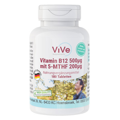 Vitamin B12 500mcg mit 5-MTHF 200mcg