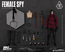 In stock BROTOYS 1/12 LR011 Miss Wong Spy ADA Female Action Figure Movable Eyes
