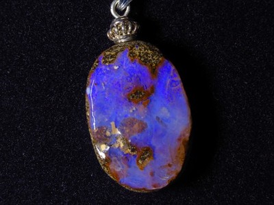 Boulder Opal Anhänger Winton, Australien,  38,7 Carat,  AE 6