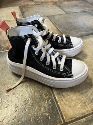 Converse Chuck Taylor All Star Move High Plateau - Schwarz Pink - Mädchen Gr.34