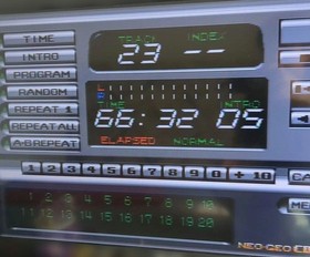 Neo Geo CD Console + 1 game Controller AV cable tested s1300M