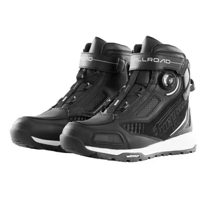 Furygan Allroad D30 Motorcycle Boots Trainers Black White