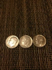 Roosevelt Silver Dime Lot 1953P  1953D and 1954