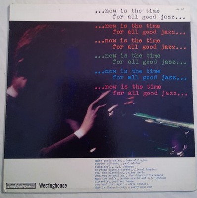 Now Is The Time For All Good Jazz Record LP Compilation 1965 Vg+ Condition 