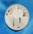 1 Troy oz Silver Round Bullion Standing Liberty Design .999 Fine Freedom: SR1