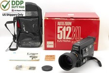 Read Almost unused Canon Auto Zoom 512XL Electronic Super 8 8mm Movie JAPAN