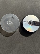 Maxell HP Invent Memorex CD-RW ReWritable CD 40 Pack 4x 12x 650MB 700MB 74 80Min