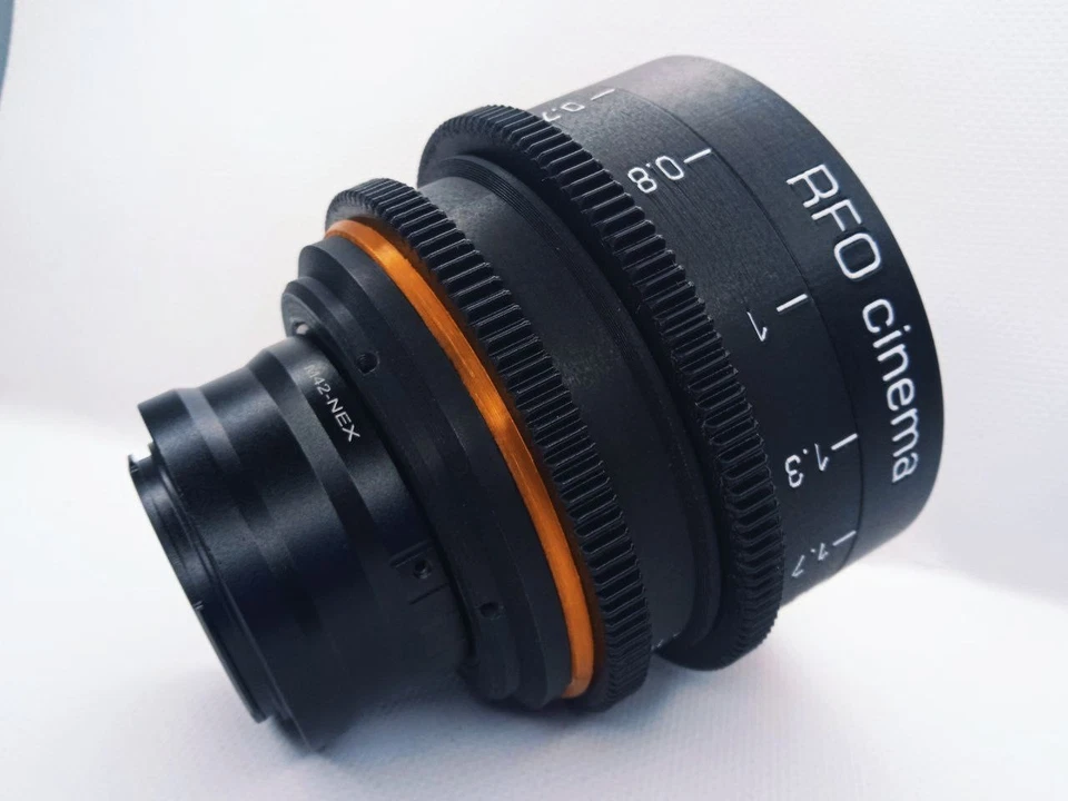 Rehouse Helios 44 2/58mm Cine lens Sony E mount Helios 44m-4 58mm f2 - Image 4 of 4