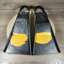Viper Pacific South Swell Fins Padded Body Boogie Surf Swim Black Size M 8-9