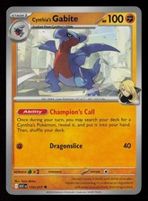 Cynthia's Gabite ME: Ascended Heroes 110/217 Pokemon