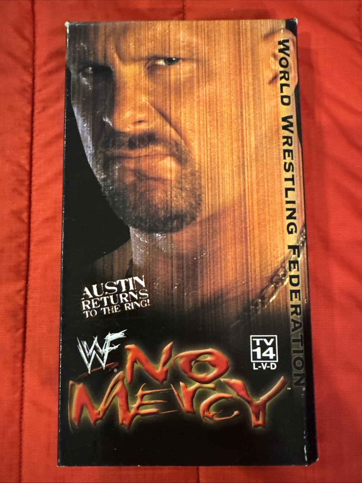 WWF - No Mercy 2000 VHS Tape 2000 Wrestling Austin Returns To The Ring WWE Film