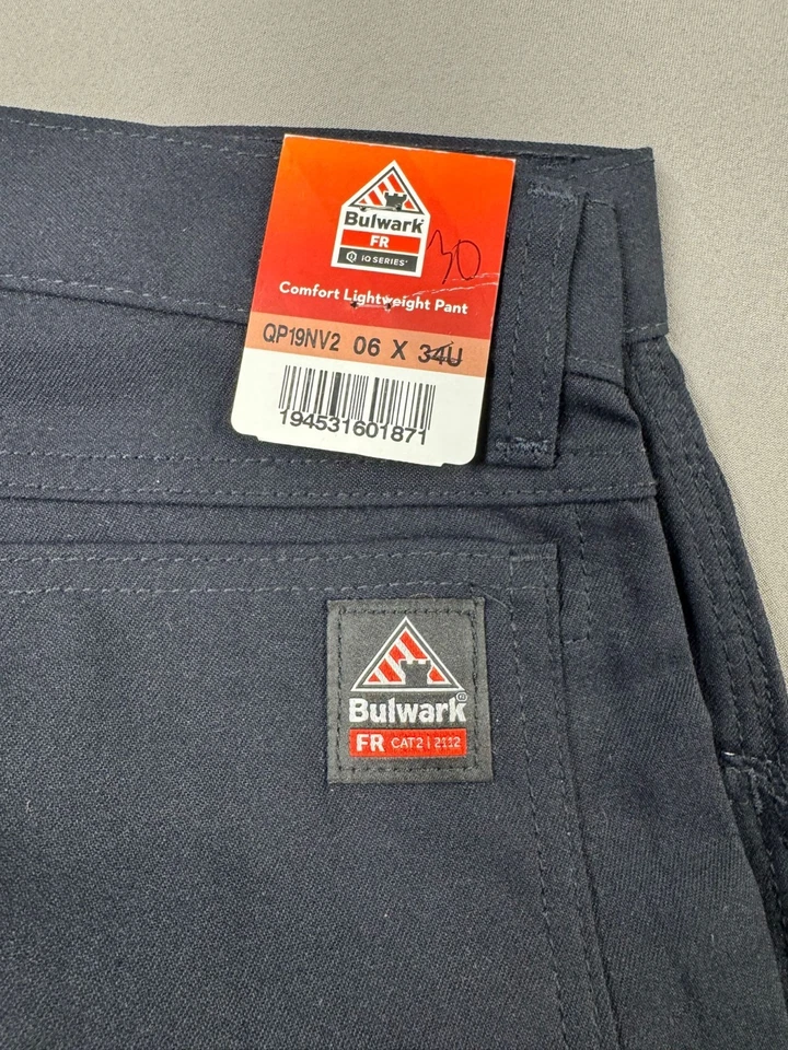 Bulwark iQ Series Womens Comfort Lightweight Cargo Pant (Fire Resistant) - Image 3 of 4