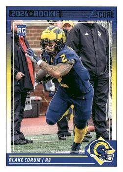 Blake Corum 2024 Score Football - RC #389 - Los Angeles Rams