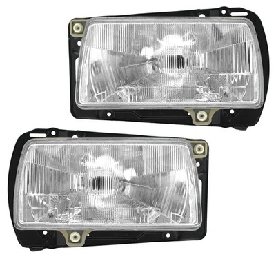Scheinwerfer Set für VW Jetta II 19E 1984-1992 H4 Halogen Streuscheibe
