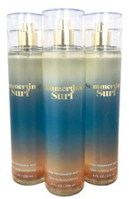 Bath  Body Works SUMMERTIME SURF Fine Fragrance Mist Body Spray x 3
