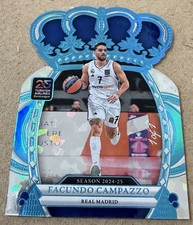 24/25 Crown Royale Facundo Campazzo Platinum Cracked Ice True 1/1 Real Madrid