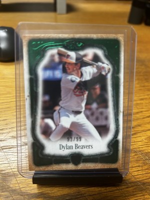 2026 Topps Tier One Dylan Beavers Green /99 #91 Orioles