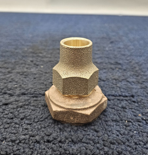 3/4" Flare x FNPT Adapter - No Lead Heavy Duty Brass Adapter Female Threaded