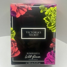 Victoria's Secret Bombshell Wild Flower Eau De Parfum Perfume 3.4oz Sealed