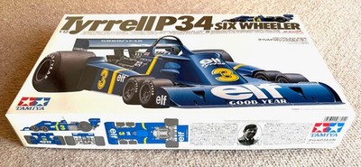 TAMIYA 1/12 TYRRELL P34 SIX WHEELER F1 Racing Car Plastic Model