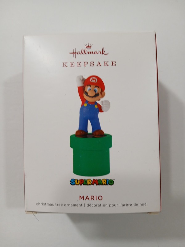HALLMARK KEEPSAKE SUPER MARIO MARIO ORNAMENT nib