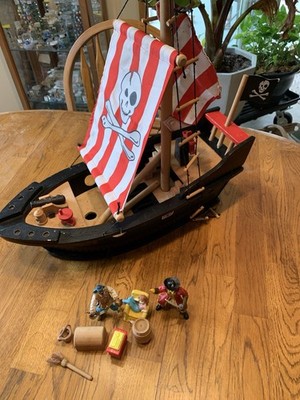 Woodland Adventures Pirate Ship Step 2 Wooden Galleon