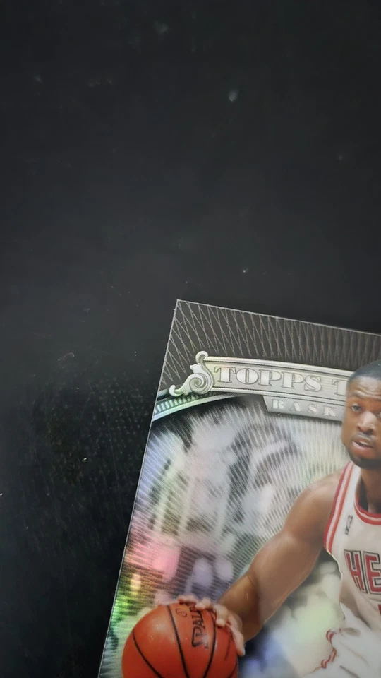 2008-09 DWYANE WADE TOPPS TREASURY SILVER REFRACTOR SP PARALLEL #/199! CARD #33! - Image 3 of 4