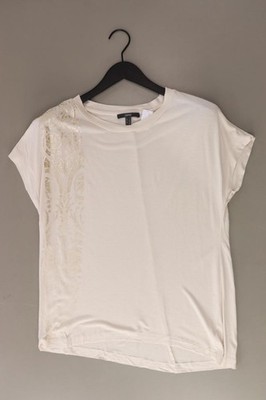   Esprit T-Shirt Regular Shirt für Damen Gr. 42, L Kurzarm creme aus Viskose  