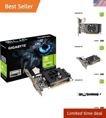 2GB RAM SDRAM Video Graphics Cards GV-N710D3-2GL .0 for Desktop