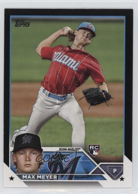 2023 Topps Series 2 Black 13/72 Max Meyer #388 0m7x