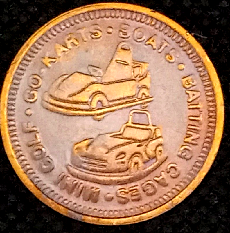 Boondocks Fun Centers Arcade Token Golf GoKarts Boats Batting Cages