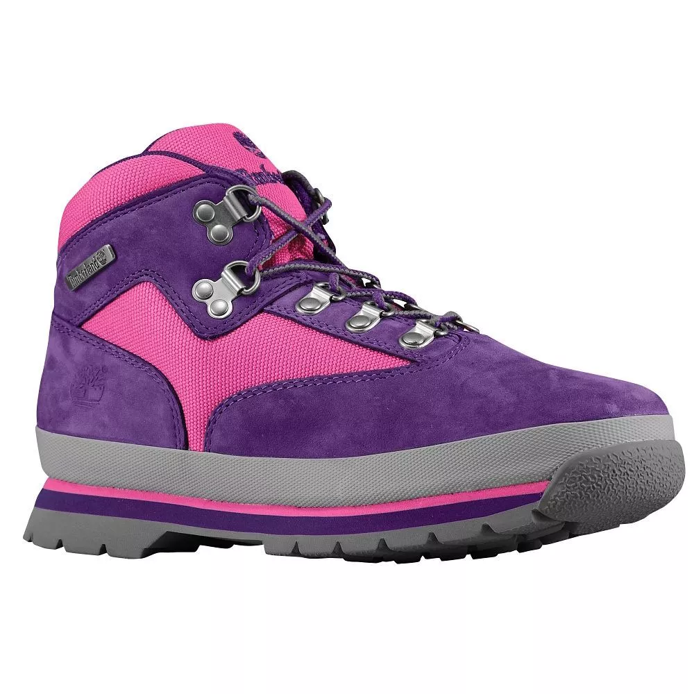 Pink and purple best sale timberlands