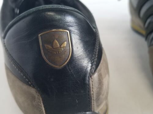 Adidas PORSCHE DESIGN SHOES Mens Size 11 US BLACK Leather Driving 2007 See Pics - Picture 14 of 19
