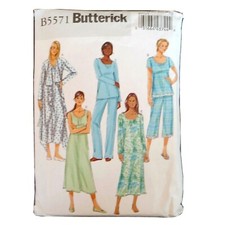Butterick B5571 Womens Dress Pants Blouse Sewing Pattern XSM SML MED