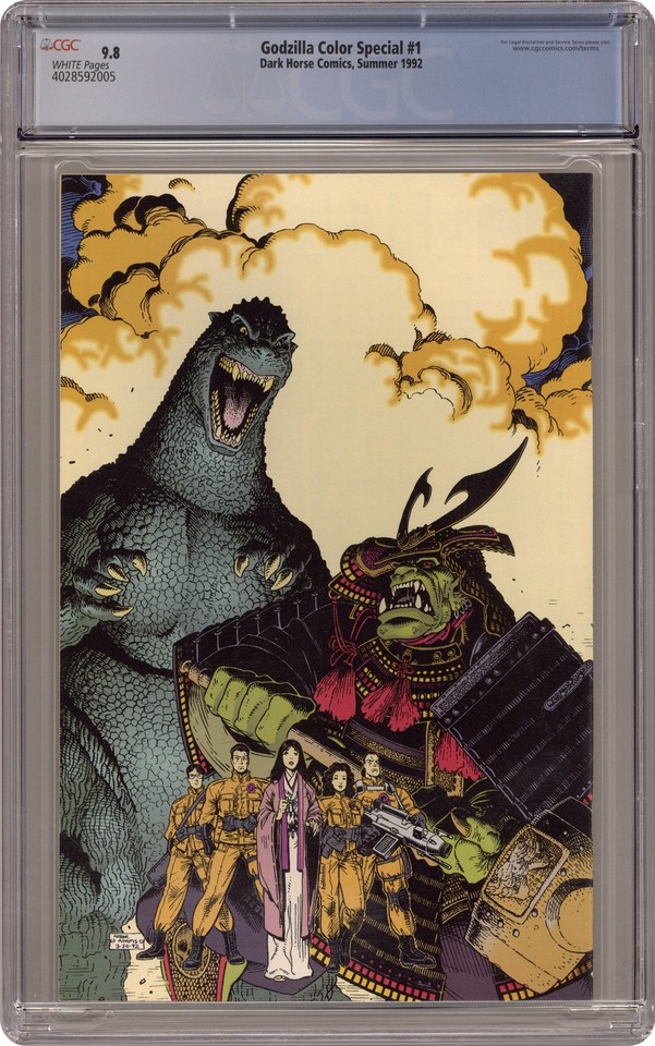 Godzilla Color Special #1 CGC 9.8 1992 4028592005 | eBay