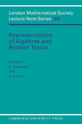 Representations of Algebras and Related Topics Tachikawa Brenner Paperback