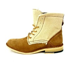 Stiefeletten NOBRAND Braun Damen Schuhe Boots Stiefel Emil Echtes Wildleder Neu