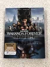 Black Panther: Wakanda Forever (Blu-ray, 2022) New Sealed W/slipcover