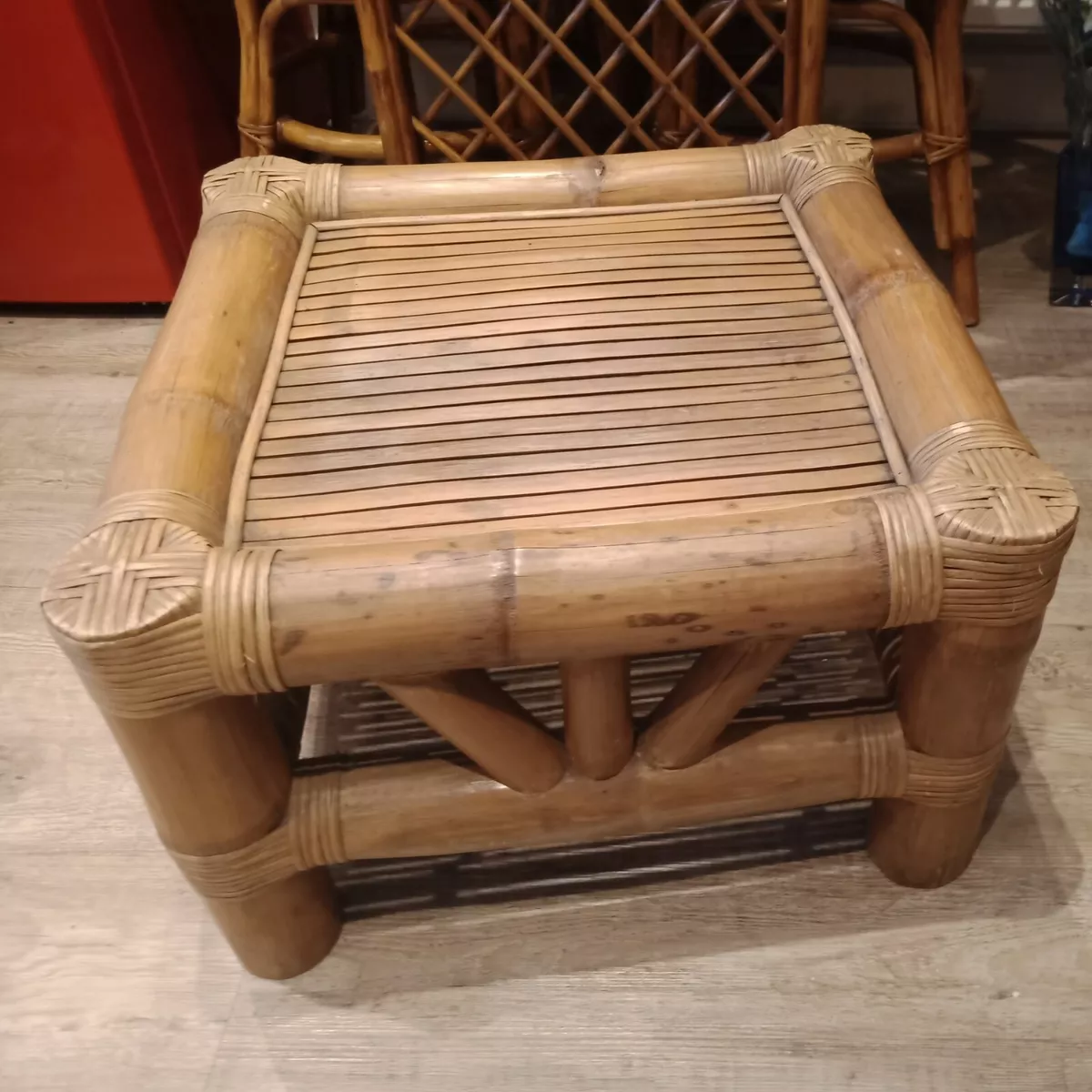Coffee table with thick legs deals