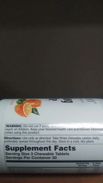 Cal-Mag Citrato Masticable 90 Masticables Relación 2:1 01/20 Foto 2 de 3