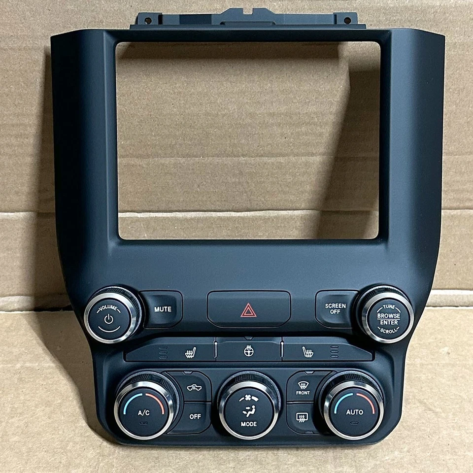 Nuevos controles de pila central Mopar 2019-2024 Ram 1500/500/3500 Mopar 68340286AE Foto 2 de 4