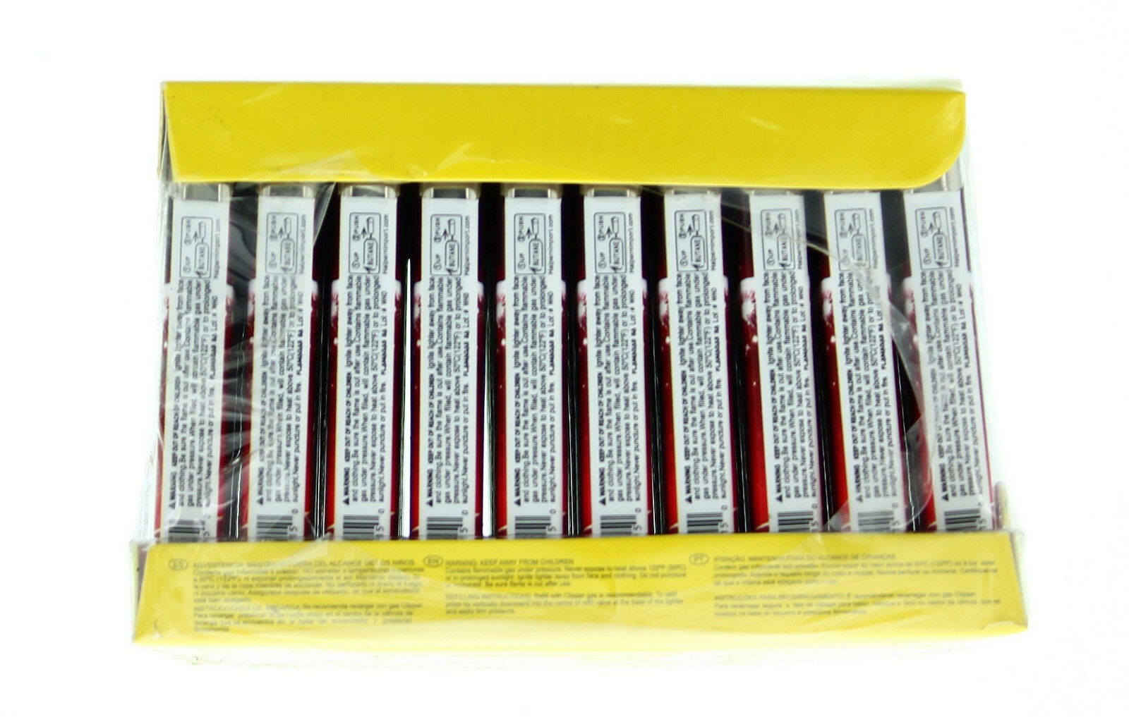 CLIPPER Super Lighter 50 Per Case Pack Handheld for Fires, Tobacco and Candles 