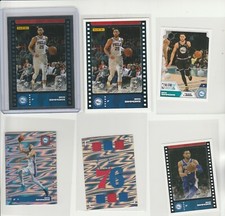 BEN SIMMONS 2019-20 PANINI CARD / STICKER LOT (6) FOIL SP ALL STAR SWIRLORAMA