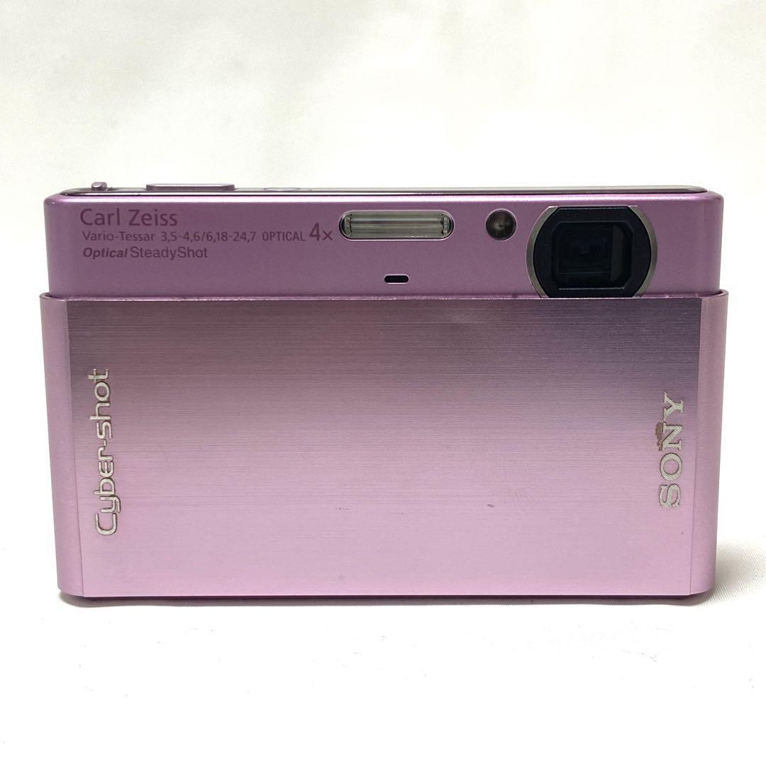 Exc ] SONY Cyber-shot DSC-T77 Digital Camera Pink Japanese