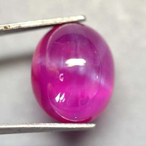14.50 Ct 14.3x12 MM Pink Red Ruby Star Sapphire 6 Rays Lab Corundum RRS8687 - Image 3 of 4