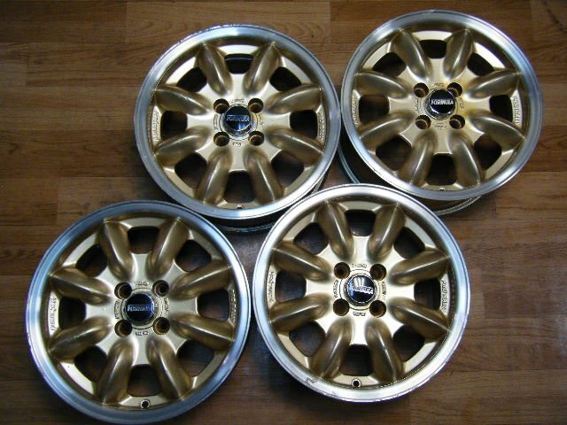 Panasport Formula Pro Rally 4 Wheels 15inch 6.5J 33 4x100 Panasport Formula Pro Rally 4 Wheels 15inch 6.5J 33 4x100