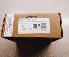 Watco 921-PP-PVC-CP Schedule 40 PVC Push Pull Chrome Stopper/Knob Half Kit