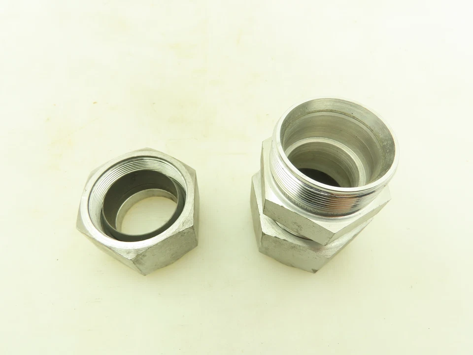 Swagelok S-2000-6 Steel Tube Fitting Union 1-1/4" x 1-1/4"  LOT OF 4 - Image 3 of 4